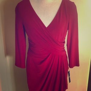 Chaps Red Dress